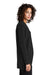 Mercer+Mettle MM3015 Womens Stretch Open Front Long Sleeve Cardigan Sweater Deep Black Model Side