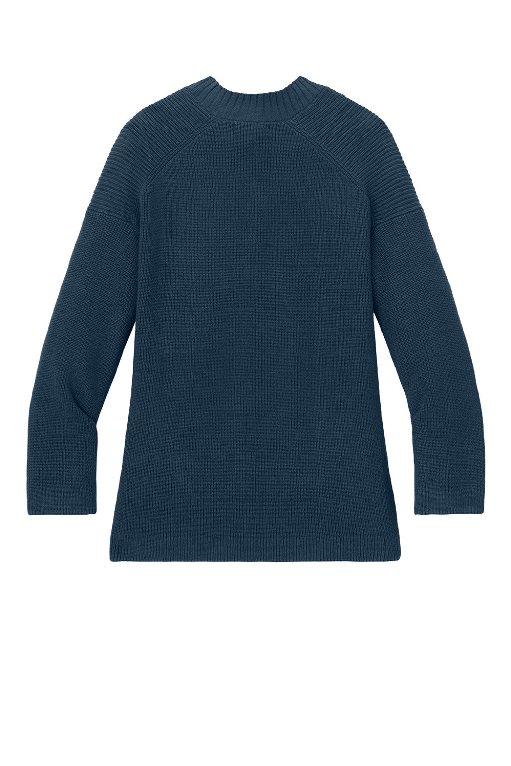 Mercer+Mettle MM3021 Womens Open Cardigan Sweater w/ Pockets Insignia Blue Flat Back