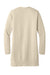 Mercer+Mettle MM3023 Womens Open Front Cardigan Sweater Birch Flat Back