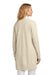 Mercer+Mettle MM3023 Womens Open Front Cardigan Sweater Birch Model Back