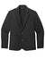 Mercer+Mettle MM3030 Mens Snag Resistant Relaxed Knit Blazer w/ Pockets Deep Black Flat Front