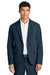 Mercer+Mettle MM3032 Mens Capital Tech Blazer w/ Pockets Night Navy Blue Model Front