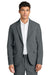Mercer+Mettle MM3032 Mens Capital Tech Blazer w/ Pockets Storm Grey Model Front
