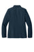 Mercer+Mettle MM3033 Womens Capital Tech Blazer w/ Pockets Night Navy Blue Flat Back