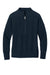 Mercer+Mettle MM3041 Womens Linear Texture Odor Resistant 1/4 Zip Sweatshirt Night Navy Bue Flat Front