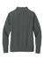 Mercer+Mettle MM3041 Womens Linear Texture Odor Resistant 1/4 Zip Sweatshirt Storm Grey Flat Back