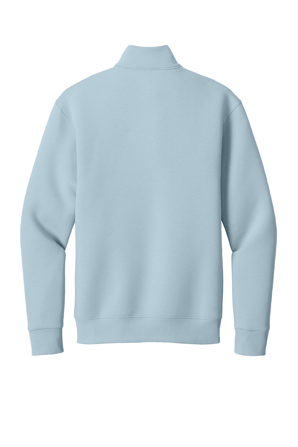 Mercer+Mettle MM3100 Mens Soft Spacer 1/4 Zip Sweatshirt Celestial Blue Flat Back