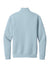 Mercer+Mettle MM3100 Mens Soft Spacer 1/4 Zip Sweatshirt Celestial Blue Flat Back