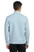 Mercer+Mettle MM3100 Mens Soft Spacer 1/4 Zip Sweatshirt Celestial Blue Model Back