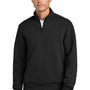 Mercer+Mettle Mens Soft Spacer 1/4 Zip Sweatshirt - Deep Black - Coming Soon