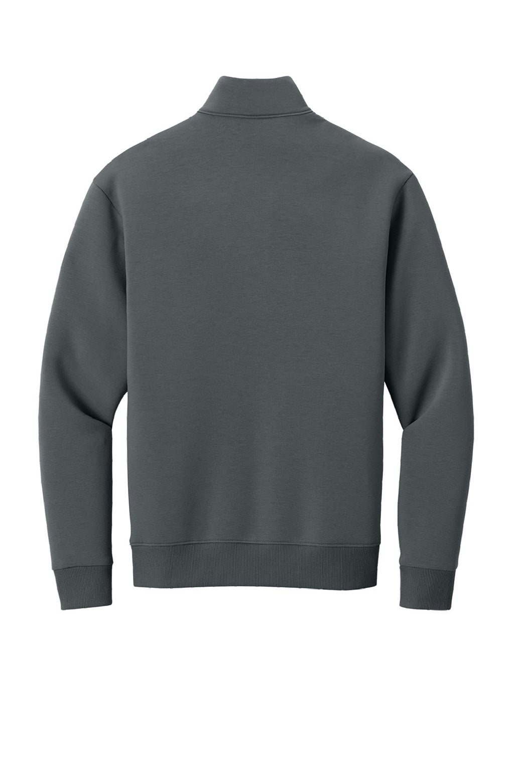 Mercer+Mettle MM3100 Mens Soft Spacer 1/4 Zip Sweatshirt Storm Grey Flat Back