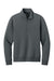 Mercer+Mettle MM3100 Mens Soft Spacer 1/4 Zip Sweatshirt Storm Grey Flat Front