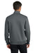 Mercer+Mettle MM3100 Mens Soft Spacer 1/4 Zip Sweatshirt Storm Grey Model Back