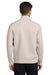 Mercer+Mettle MM3100 Mens Soft Spacer 1/4 Zip Sweatshirt Warm Quartz Model Back