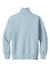 Mercer+Mettle MM3101 Womens Soft Spacer 1/4 Zip Sweatshirt Celestial Blue Flat Back