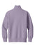 Mercer+Mettle MM3101 Womens Soft Spacer 1/4 Zip Sweatshirt Ash Purple Flat Back