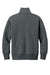Mercer+Mettle MM3101 Womens Soft Spacer 1/4 Zip Sweatshirt Storm Grey Flat Back