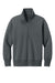 Mercer+Mettle MM3101 Womens Soft Spacer 1/4 Zip Sweatshirt Storm Grey Flat Front