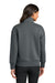 Mercer+Mettle MM3101 Womens Soft Spacer 1/4 Zip Sweatshirt Storm Grey Model Back