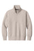 Mercer+Mettle MM3101 Womens Soft Spacer 1/4 Zip Sweatshirt Warm Quartz Flat Front