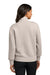 Mercer+Mettle MM3101 Womens Soft Spacer 1/4 Zip Sweatshirt Warm Quartz Model Back