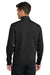 Mercer+Mettle MM3102 Mens Soft Spacer Full Zip Sweatshirt w/ Pockets Deep Black Model Back