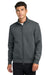 Mercer+Mettle MM3102 Mens Soft Spacer Full Zip Sweatshirt w/ Pockets Storm Grey Model Front