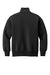 Mercer+Mettle MM3103 Womens Soft Spacer Full Zip Sweatshirt w/ Pockets Deep Black Flat Back