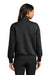 Mercer+Mettle MM3103 Womens Soft Spacer Full Zip Sweatshirt w/ Pockets Deep Black Model Back