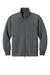 Mercer+Mettle MM3103 Womens Soft Spacer Full Zip Sweatshirt w/ Pockets Storm Grey Flat Front