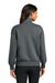Mercer+Mettle MM3103 Womens Soft Spacer Full Zip Sweatshirt w/ Pockets Storm Grey Model Back