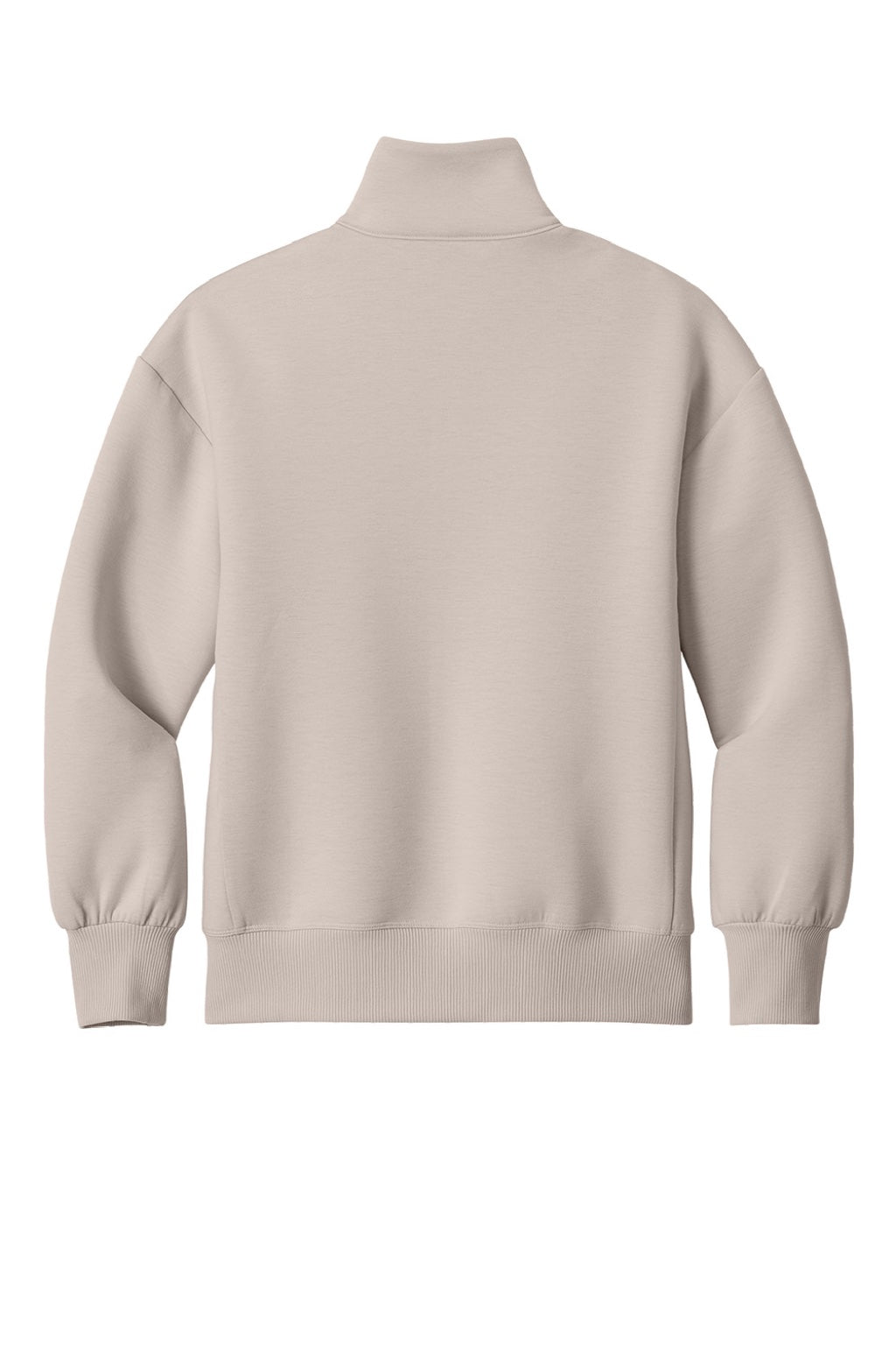 Mercer+Mettle MM3103 Womens Soft Spacer Full Zip Sweatshirt w/ Pockets Warm Quartz Flat Back