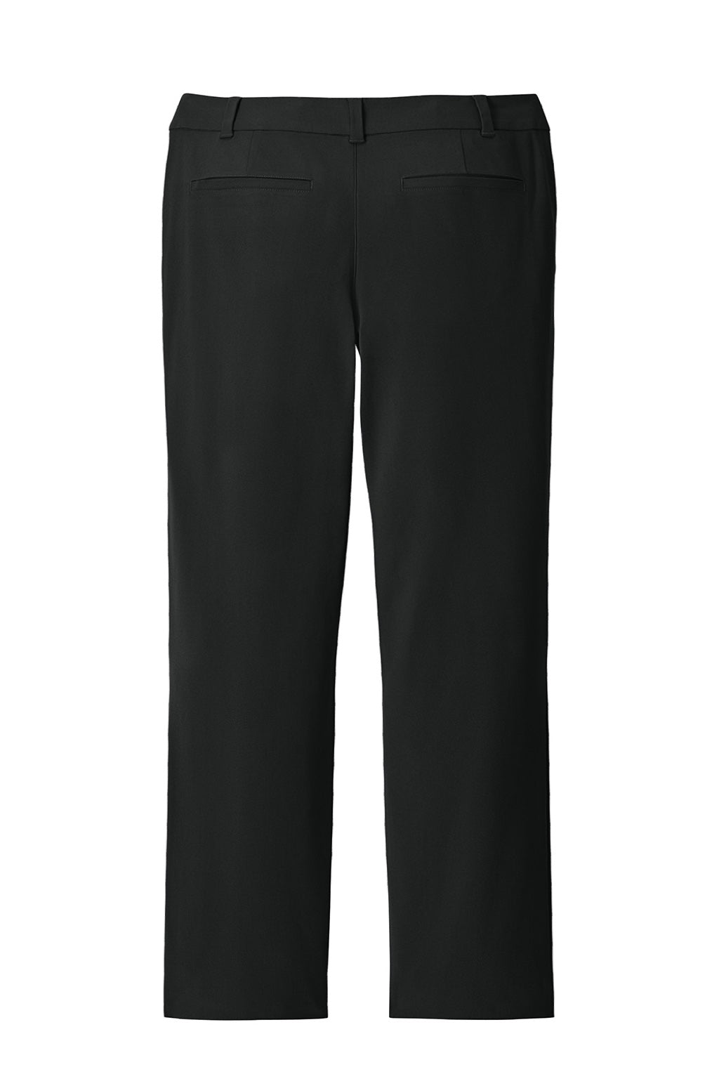 Mercer+Mettle MM4001 Womens Capital Tech Pants w/ Pockets Deep Black Flat Back
