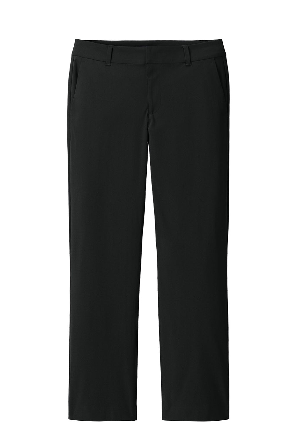 Mercer+Mettle MM4001 Womens Capital Tech Pants w/ Pockets Deep Black Flat Front