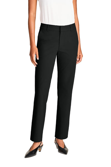Mercer+Mettle MM4001 Womens Capital Tech Pants w/ Pockets Deep Black Model Front