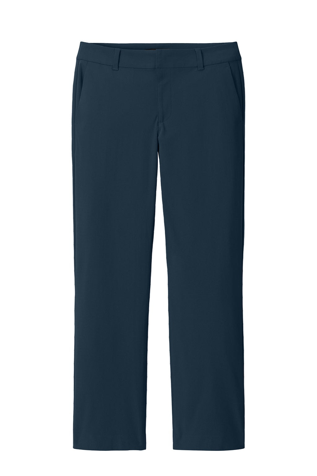 Mercer+Mettle MM4001 Womens Capital Tech Pants w/ Pockets Night Navy Blue Flat Front