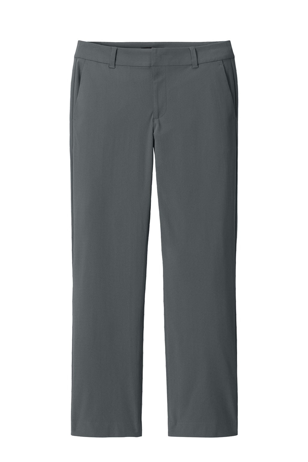 Mercer+Mettle MM4001 Womens Capital Tech Pants w/ Pockets Storm Grey Flat Front