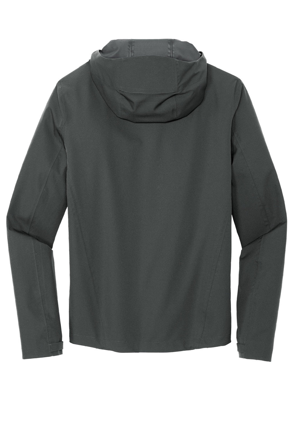 Mercer+Mettle MM7000 Waterproof Full Zip Hooded Rain Jacket Anchor Grey Flat Back