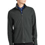 Mercer+Mettle Mens Faille Waterproof Full Zip Soft Shell Jacket - Anchor Grey