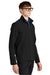 Mercer+Mettle MM7100 Mens Faille Waterproof Full Zip Soft Shell Jacket Deep Black Model 3Q