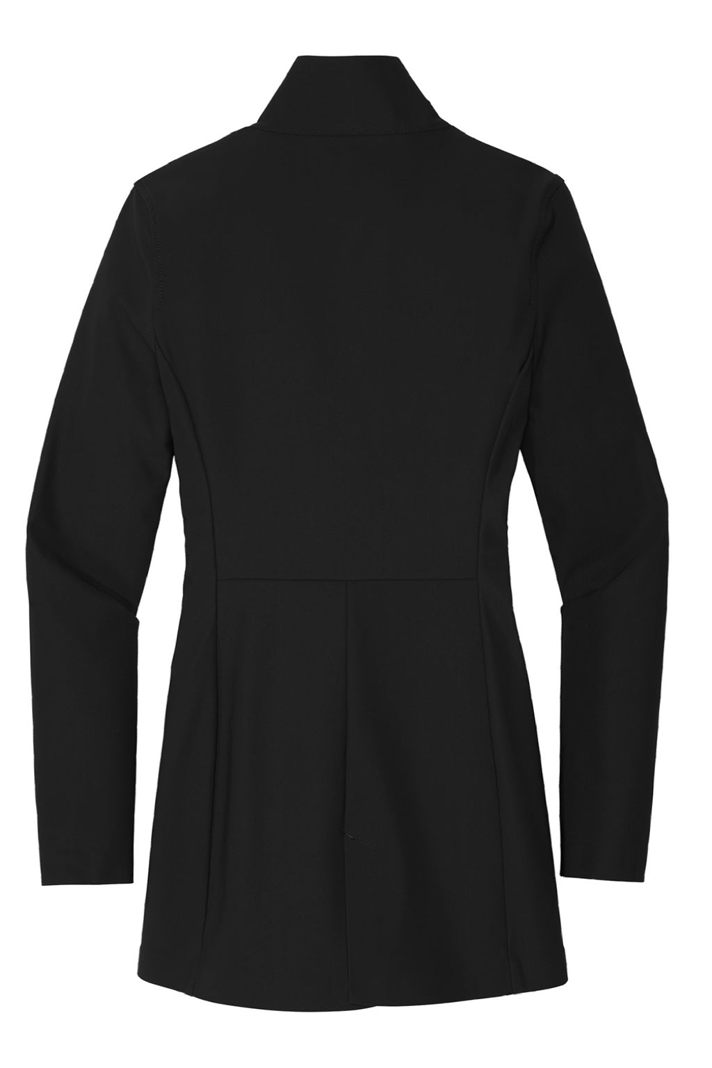 Mercer+Mettle MM7101 Faille Waterproof Full Zip Soft Shell Jacket Deep Black Flat Back