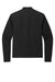 Mercer+Mettle MM7102 Mens Water Resistant Soft Shell Full Zip Jacket Deep Black Flat Back