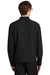Mercer+Mettle MM7102 Mens Water Resistant Soft Shell Full Zip Jacket Deep Black Model Back