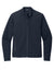 Mercer+Mettle MM7102 Mens Water Resistant Soft Shell Full Zip Jacket Night Navy Blue Flat Front