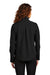 Mercer+Mettle MM7103 Womens Water Resistant Soft Shell Full Zip Jacket Deep Black Model Back