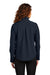 Mercer+Mettle MM7103 Womens Water Resistant Soft Shell Full Zip Jacket Night Navy Blue Model Back