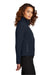 Mercer+Mettle MM7103 Womens Water Resistant Soft Shell Full Zip Jacket Night Navy Blue Model Side