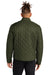 Mercer+Mettle MM7200 Mens Quilted Water Resistant Full Zip Jacket Townsend Green Model Back