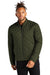 Mercer+Mettle MM7200 Mens Quilted Water Resistant Full Zip Jacket Townsend Green Model Front