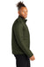 Mercer+Mettle MM7200 Mens Quilted Water Resistant Full Zip Jacket Townsend Green Model Side